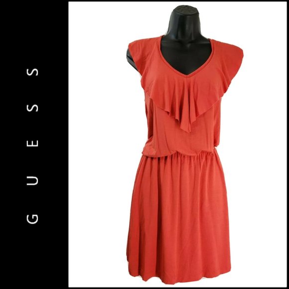 Guess Los Angeles Woman Sleeveless Short Dress XS - Picture 1 of 10